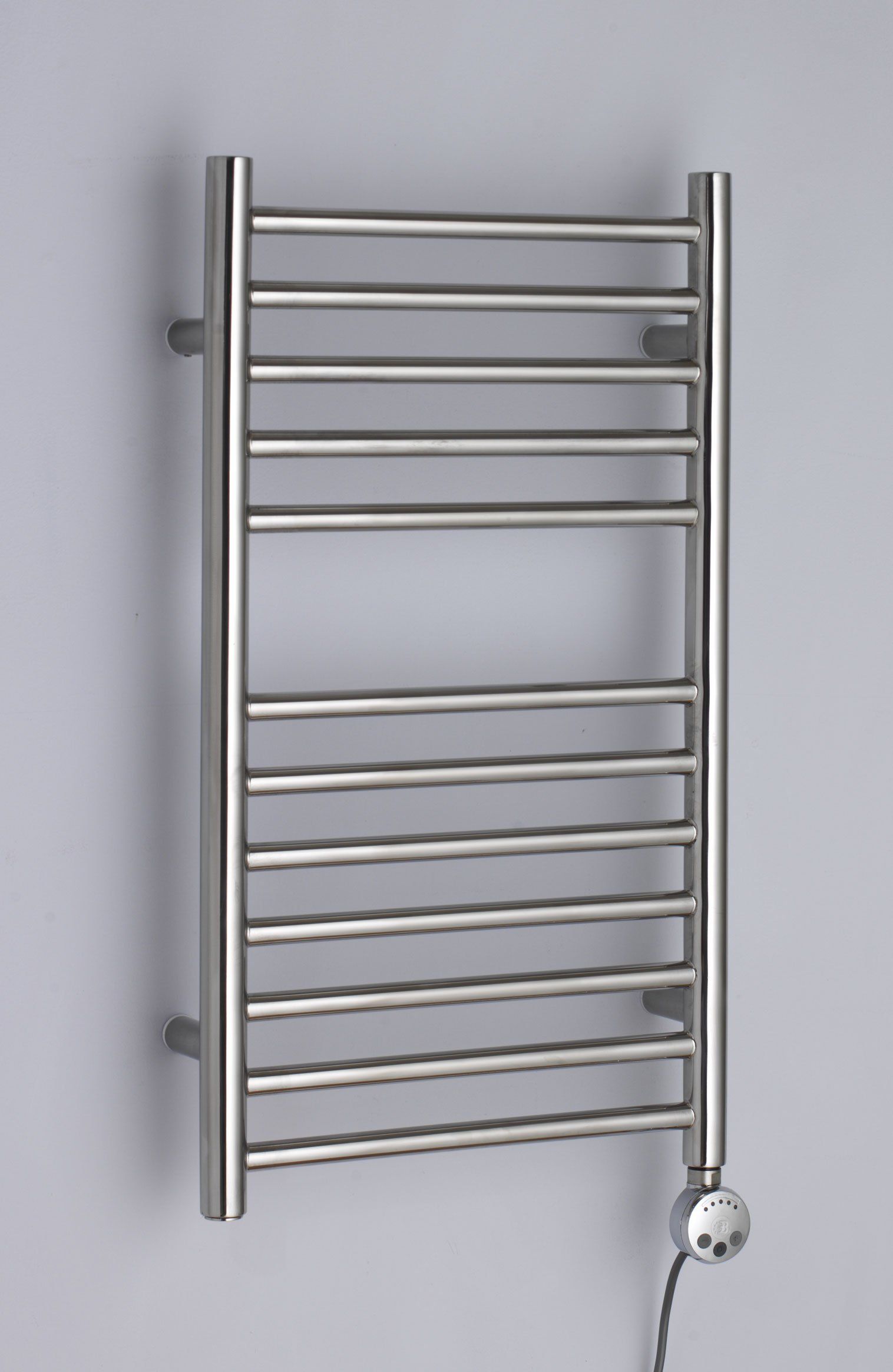 Stainless steel electric heated towel rail